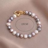 Vòng Tay Ngọc Trai Tự Nhiên Mạ Vàng 14K Mẫu DAJN339