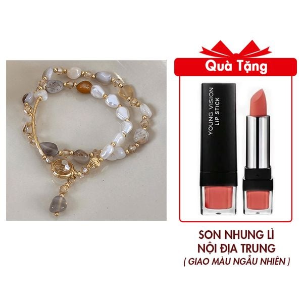 Nữ Trang Daisy Mẫu DAJN344 Tặng 1 Thỏi Son Nhung Lì Nội Địa Trung