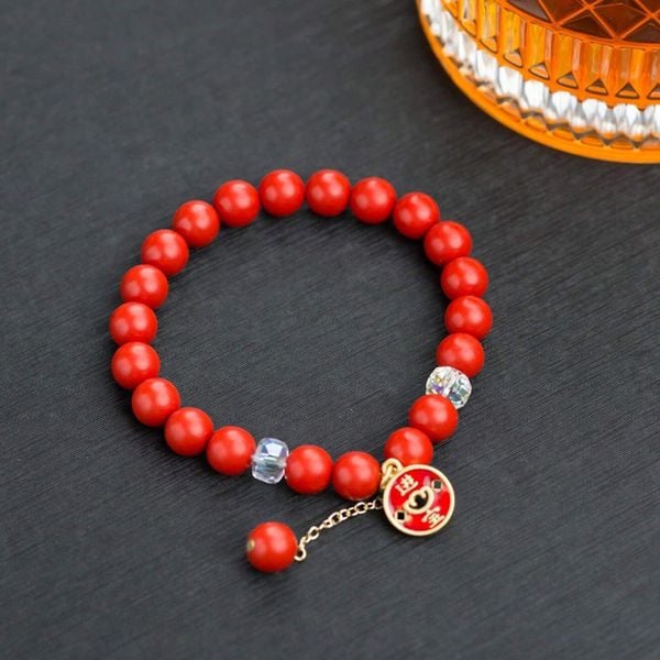 Vòng Tay Cinnabar Chất Lượng Cao Mẫu DAJN348