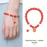 Vòng Tay Cinnabar Chất Lượng Cao Mẫu DAJN348