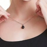 Nữ Trang Bạc Nguyên Chất Kết Hợp Ngọc Trai Nuôi Cấy Mẫu DAJN422