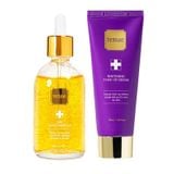 Combo Kem Dưỡng Trắng Da Tenue Tone up Cream 100G Và Serum Tinh Chất Vàng 24K Ampoule 100ml
