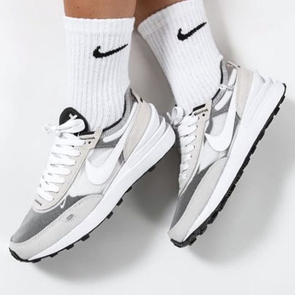 Giày Thể Thao Nữ Nike Waffle One Grey DC2533-102