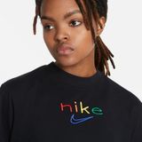 Áo Thun Tập Luyện Nữ Nike APP AS W NK DRY TEE BOXY RAINBOW DD2849-010