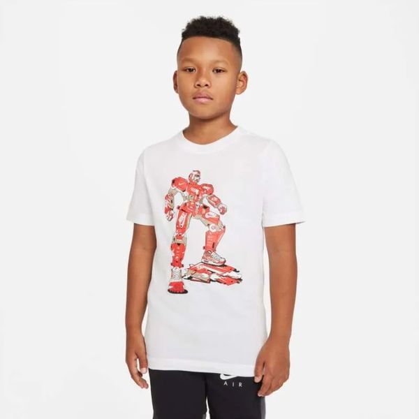 Áo Thun Thời Trang Bé Trai Nike App B Nsw Tee Shoe Transformer DJ6689-100