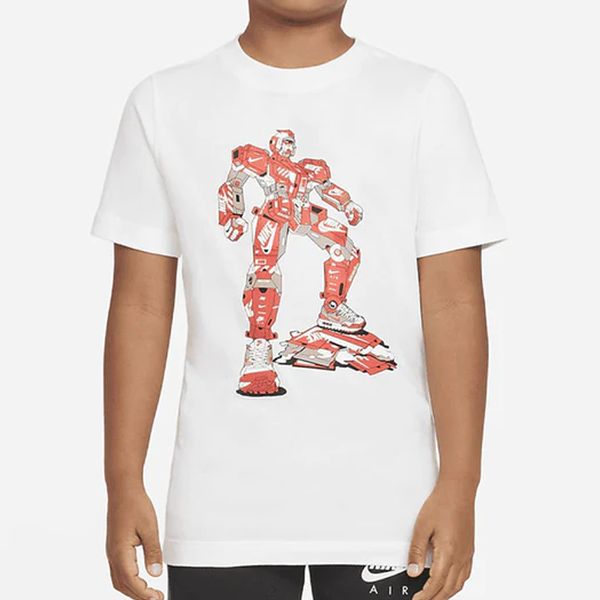 Áo Thun Thời Trang Bé Trai Nike App B Nsw Tee Shoe Transformer DJ6689-100