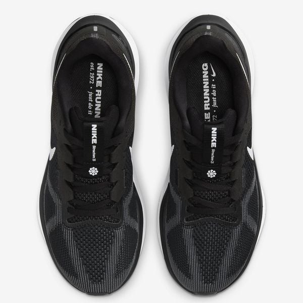 Giày Chạy Bộ Nữ Nike Air Zoom Structure 25 ‘Black Dark Smoke Grey’ DJ7884-001