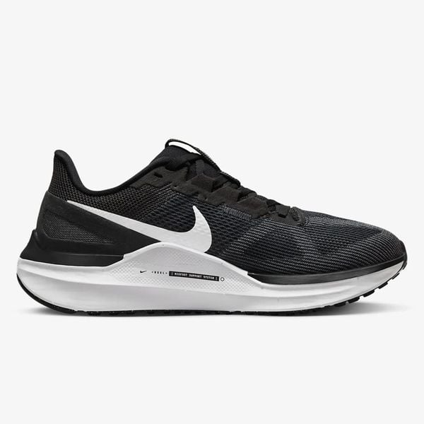 Giày Chạy Bộ Nữ Nike Air Zoom Structure 25 ‘Black Dark Smoke Grey’ DJ7884-001