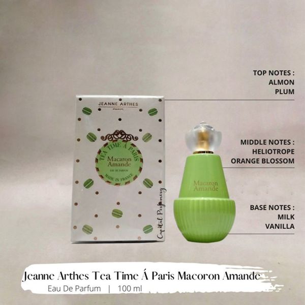 Nước Hoa Nữ Tea Time A Paris - Macaron Amande EDP 100ml – Vstyle.vn