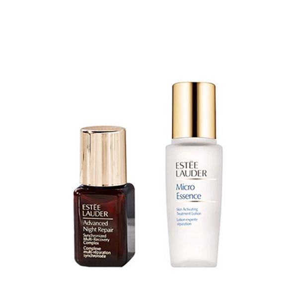 Combo Tinh Chất Phục Hồi Chống Lão Hóa Thế Hệ Mới Estee Lauder Advanced Night Repair Synchronized Multi-Recovery Complex Serum 7ml Và Nước Dưỡng Tinh Chất Estee Lauder Micro Essence Skin Activating Treatment Lotion 15ml