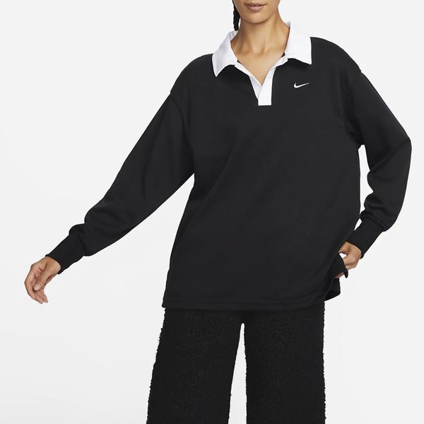 Áo Polo Tay Dài Thời Trang Nữ Nike FB8721-010