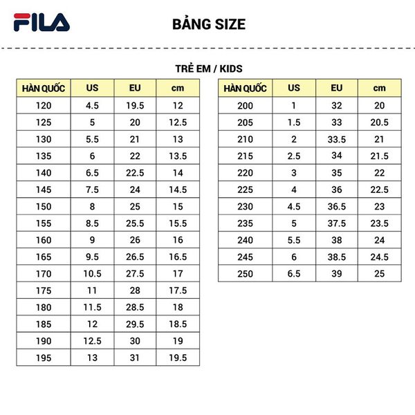 Giày Thời Trang Bé Trai Fila Disruptor Trainer 98/20 KD 3GM01259D-026