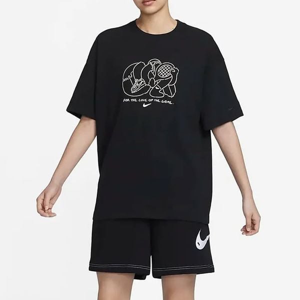 Áo Tay Ngắn Thời Trang Nữ Nike As W Nsw Df Ss Os Tee T100 FN6005-010