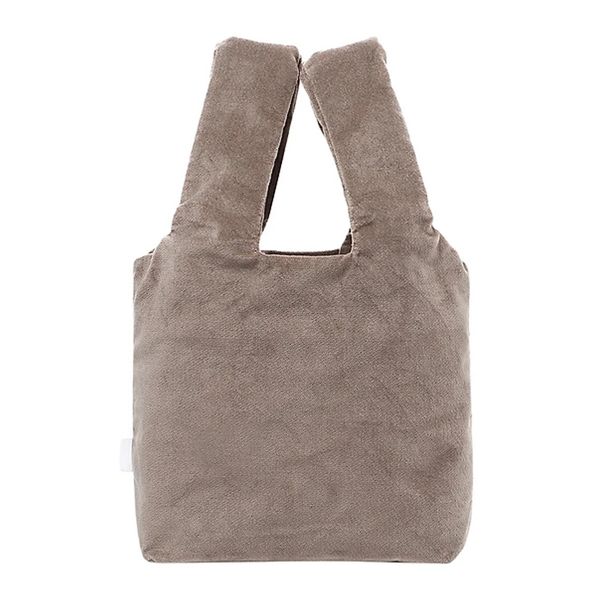 Túi Đeo Chéo Thời Trang Unisex Fila Velvet Mini Bucket Bag FS3BCD6316F-BEG