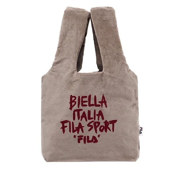 Túi Đeo Chéo Thời Trang Unisex Fila Velvet Mini Bucket Bag FS3BCD6316F-BEG