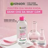 Nước Tẩy Trang Garnier Dành Cho Da Nhạy Cảm Micellar Cleansing Water For Sensitive Skin 125ml