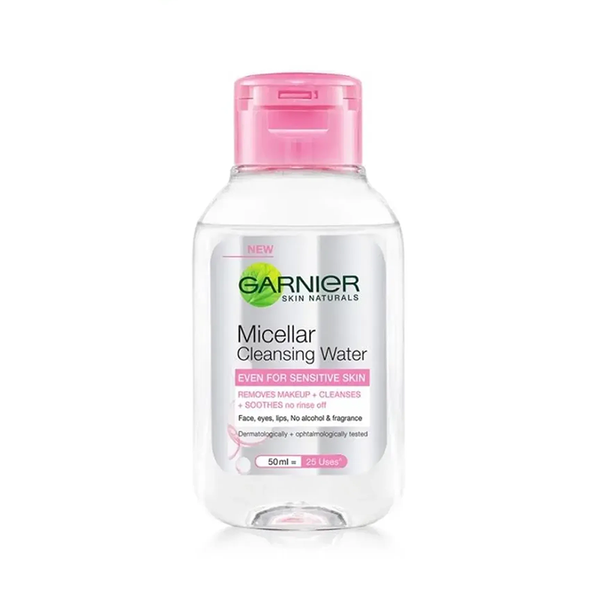 Nước Tẩy Trang Cho Da Nhạy Cảm Garnier Micellar Cleansing Water For Sensitive Skin 50ml