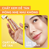 (HSD: 10/2026) Combo Garnier Serum Chống Nắng Mỏng Nhẹ 30ml + Sữa Rửa Mặt Tạo Bọt Dưỡng Sáng Da 50ml