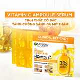 Serum Cô Đặc Garnier Bright Complete Vitamin C Ampoule Sáng Da, Mờ Thâm 1.5mlx12
