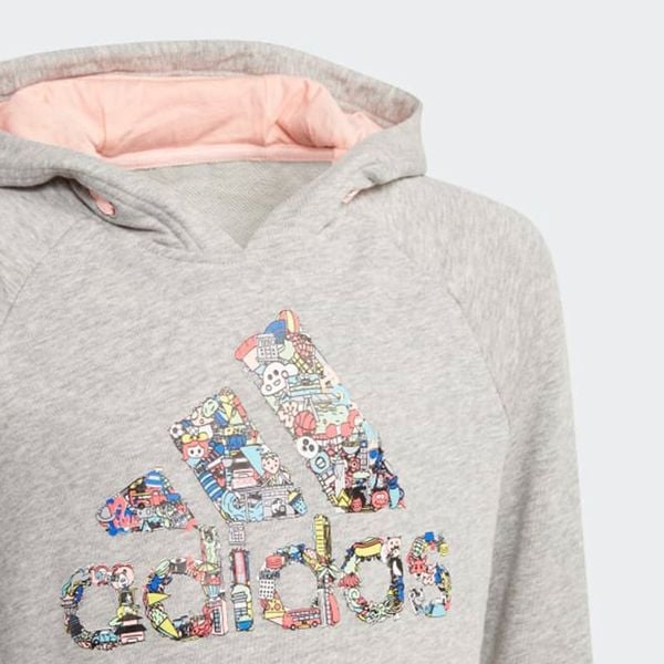 Áo Hoodie Dài Bé Gái Adidas GF0284