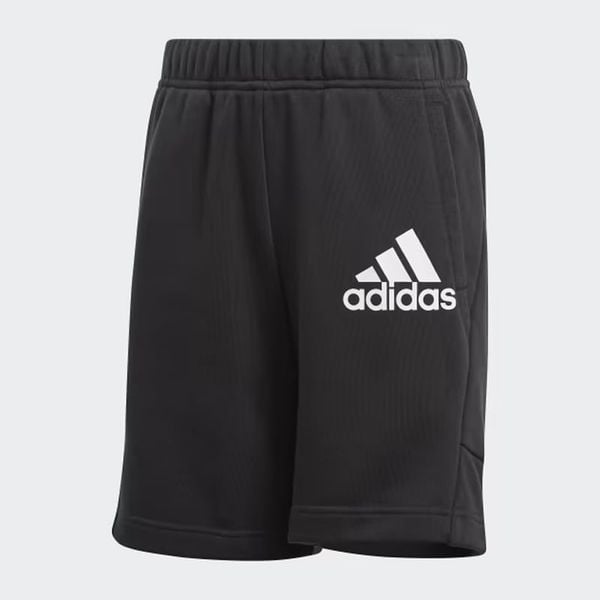 Quần Shorts Thời Trang Bé Trai Adidas APP B Bos Short Black/White GJ6619