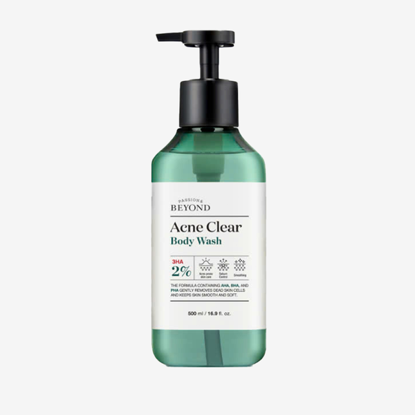 Full Size Sữa tắm trị mụn BEYOND Acne Clear Body Wash AHA BHA PHA 500ml