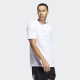 Áo Thun Chạy Bộ Nam Adidas App M Slgn G T White HA6680
