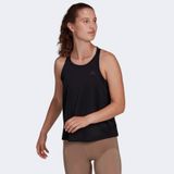 Áo Tanktop Chạy Bộ Nữ Adidas App Rn Fast Pb Tank Black HB9257