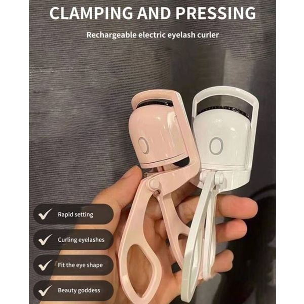 Kẹp Mi Làm Nóng Có Sạc USB Mẫu HERW099 (giao màu ngẫu nhiên)