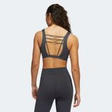 Bra Tập Luyện Nữ Adidas APP YO L STO LS BRA CARBON HI3452