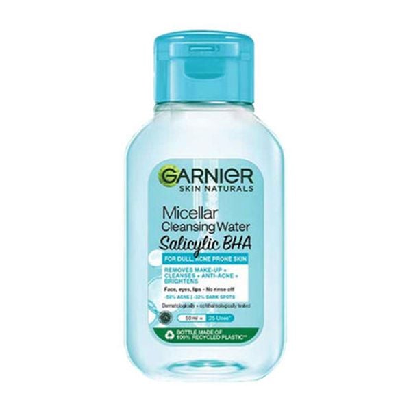Nước Tẩy Trang Cho Da Dầu Mụn Micellar Water Garnier 50ml