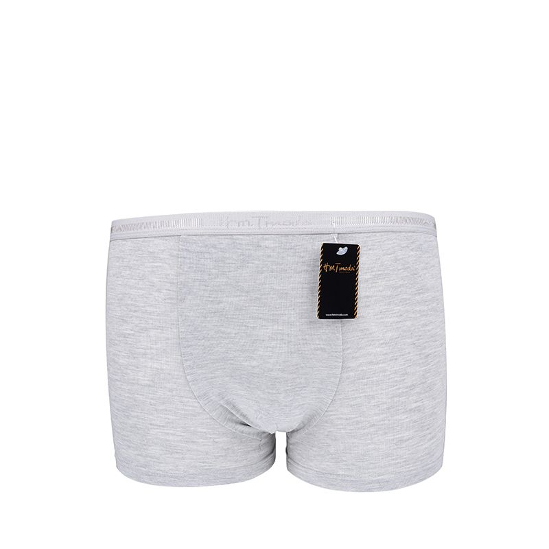 Quần Lót Nam Boxshorts Bảng Lưng Hoạ Tiết Màu Xám HMTmoda