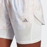 Quần Ngắn Chạy Bộ Nữ Adidas FAST 2IN1 AOP HS8614