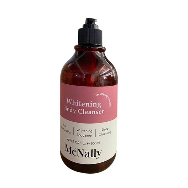 Combo Sữa Tắm Dưỡng Thể Trắng Da Hương Nước Hoa Mcnally Dưỡng Ẩm, Sáng Da, Cho Da Mềm Mịn, Lưu Hương Lâu 500mlx2 (DEAL BOM TẤN 999K)