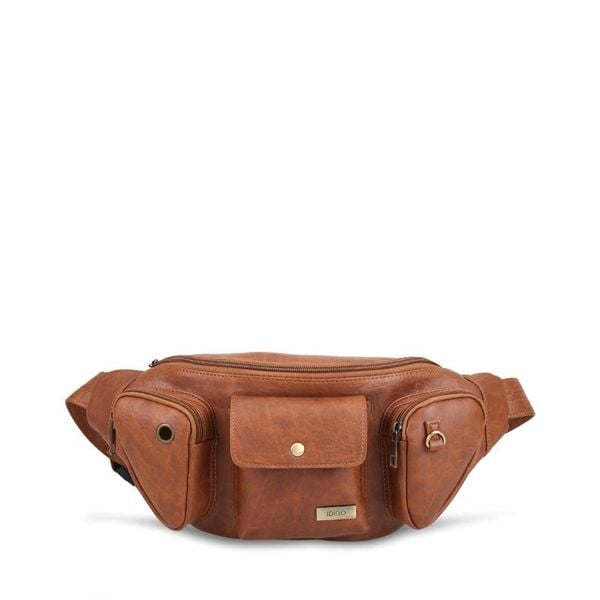 Túi Đeo Chéo Trước Ngực Nam Phối Ngăn Cá Tính IDIGO MB2-3360