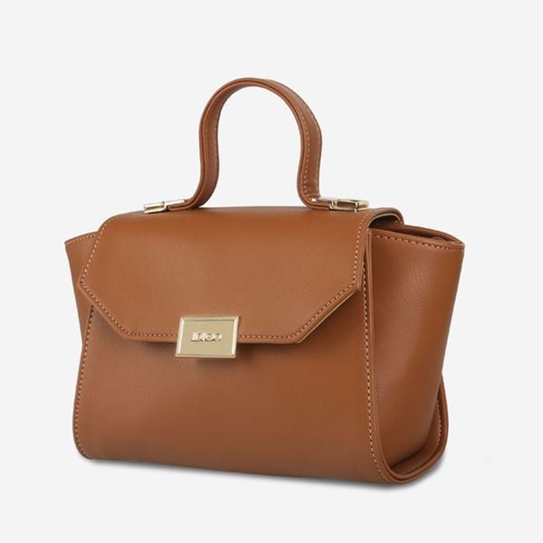 Túi Xách Tay Đeo Chéo Nữ Nắp Gập Khóa Kim Loại Thanh Lịch IDIGO FB2-4101