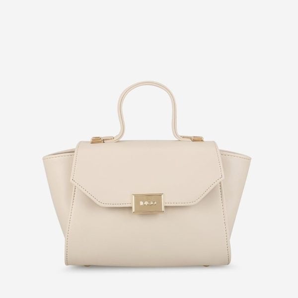 Túi Xách Tay Đeo Chéo Nữ Nắp Gập Khóa Kim Loại Thanh Lịch IDIGO FB2-4101