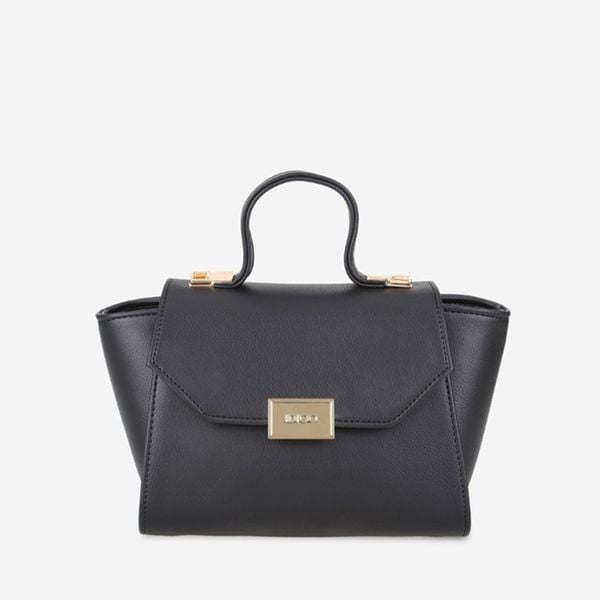 Túi Xách Tay Đeo Chéo Nữ Nắp Gập Khóa Kim Loại Thanh Lịch IDIGO FB2-4101