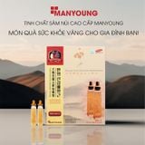 (HSD: 3/2027) Tinh Chất Nước Hồng Sâm Núi Manyoung Hộp 30 Ống x 20ml