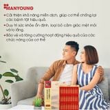 (HSD: 3/2027) Tinh Chất Nước Hồng Sâm Núi Manyoung Hộp 30 Ống x 20ml
