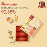 (HSD: 3/2027) Tinh Chất Nước Hồng Sâm Núi Manyoung Hộp 30 Ống x 20ml