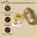 Hộp Mặt Nạ Vàng Làm Trắng Da Chống Lão Hoá Laon Fresh Meso Essence Mask Lifting Care Whitening Nourishing 30ml (10 miếng )