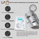 Hộp Mặt Nạ Bạc Làm Trắng Dưỡng Ẩm Laon Fresh Meso Essence Mask Tranexamic Acid Whitening Hydrating 30ml (10 Miếng )