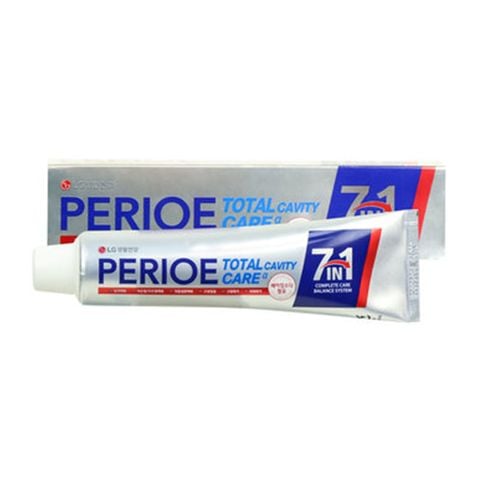 Kem Đánh Răng 7IN1 Perioe Total Cavity Care Bảo Vệ Toàn Diện Ngăn Ngừa Sâu Răng 180g