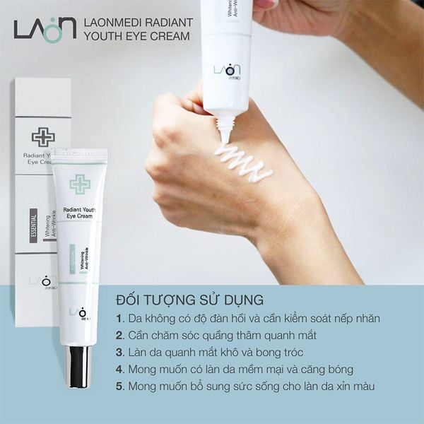 Kem Dưỡng Mắt Laonmedi radiant youth eyecream 40ml