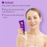 Combo Kem Dưỡng Trắng Da Tenue Tone up Cream 100G Và Serum Tinh Chất Vàng 24K Ampoule 100ml