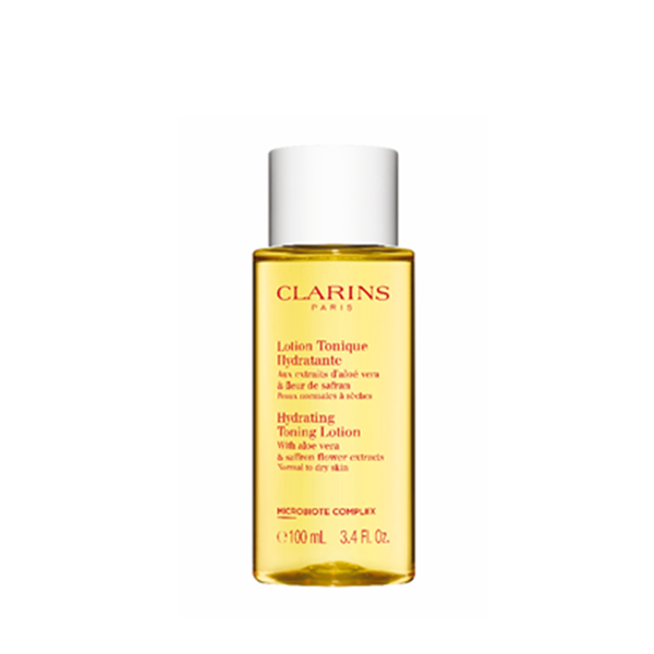 Nước Hoa Hồng Dành Cho Da Khô Làm Sáng Da Và Cấp Ẩm Clarins Hydrating Toning Lotion With ​​Aloe Vera 100ml