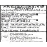 Nước Hoa  Nữ Laurelle Sexxy Shoo Red 30ml
