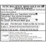 Nước Hoa Nữ Laurelle London Sexxy Shoo Gold 100ml