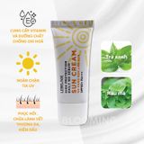 Combo 2 Kem Chống Nắng Lebelage High Protection Daily No Sebum Sun Cream SPF50+ PA+++ 30mlx2 (màu trắng)